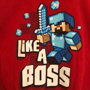 4 for $10 Boys MINECRAFT long sleeve shirt sz XL